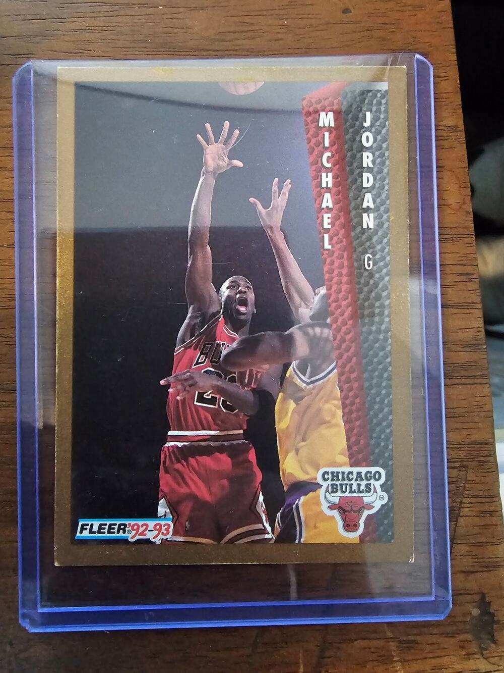 Michael Jordan 1992-1993 Fleer #32 - Chicago Bulls - NBA